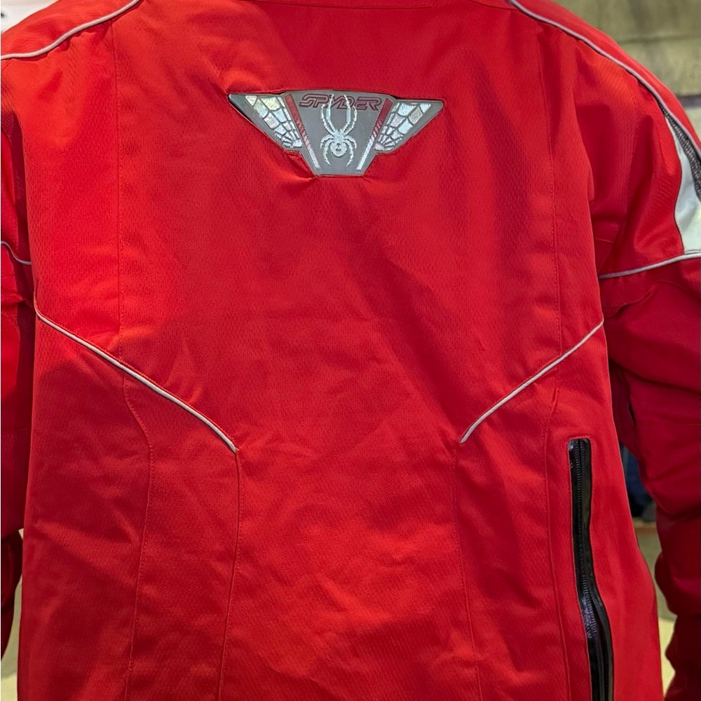 Spyder Limited Ed. 2006.0625 Signature Series Red Ski Jacket SZ M Vintage - Picture 9 of 16